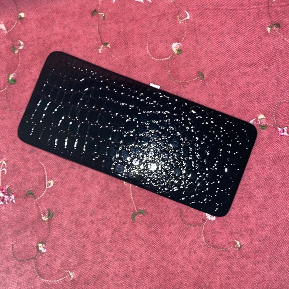 Paige Crocodile Embossed jewelry Case/Holder.
